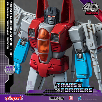 【Pre-order】Transformers: Generation 1 - 20cm Starscream Model Kit - AMK PRO Series