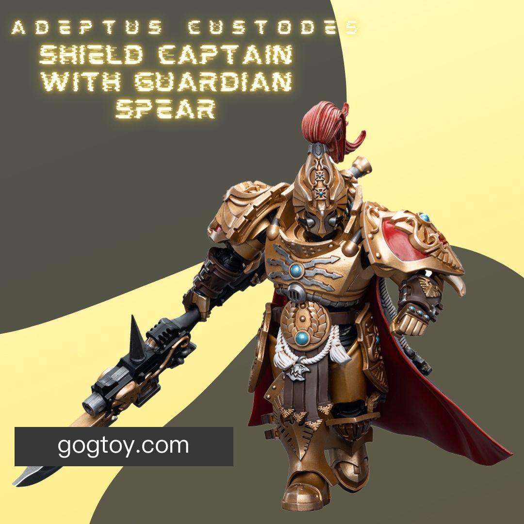 Adeptus Custodes
Shield Captain with Guardian Spear