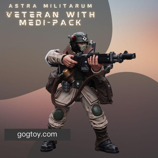 Astra Militarum
Cadian Command Squad
Veteran with Medi-pack