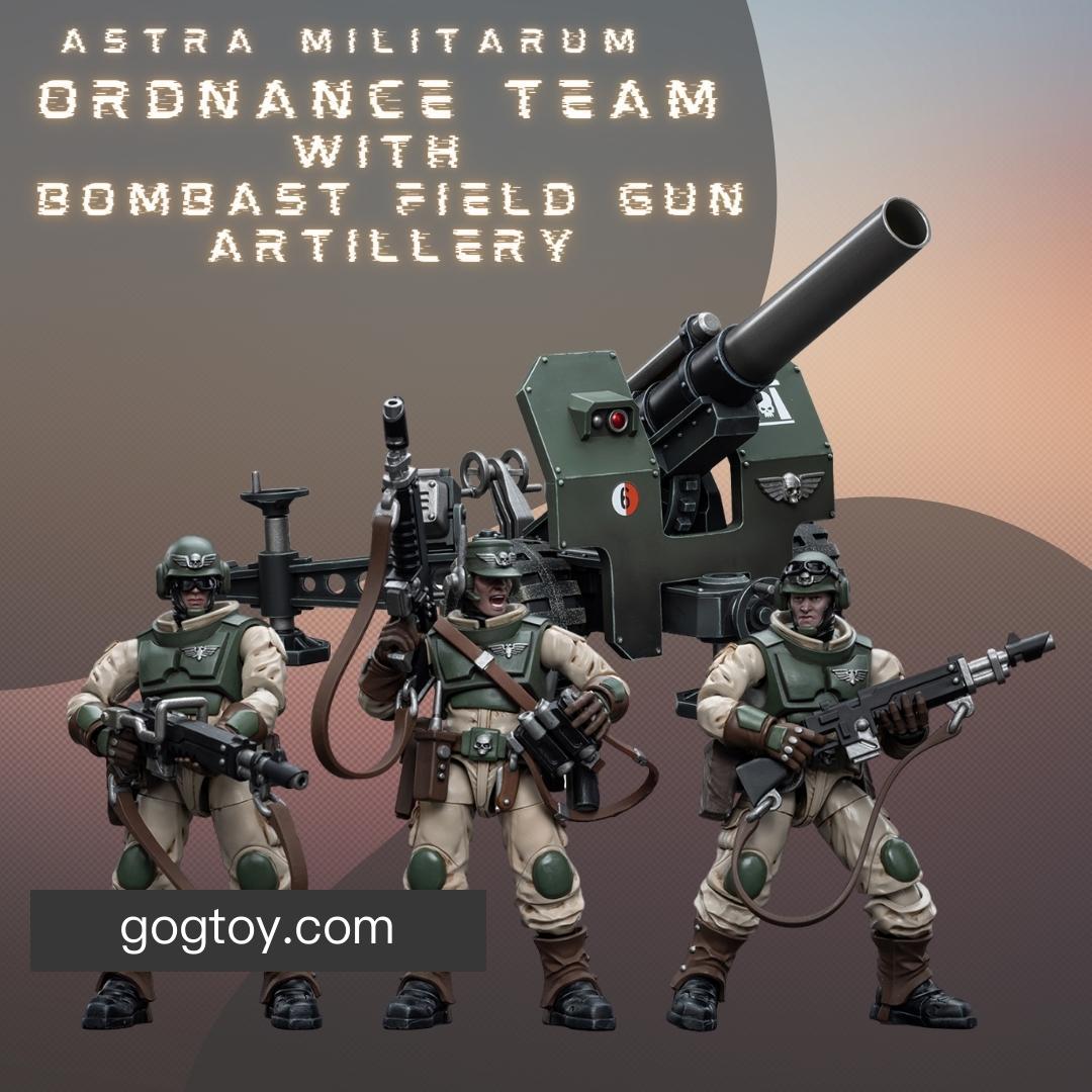 Astra Militarum
Ordnance Team with Bombast Field Gun