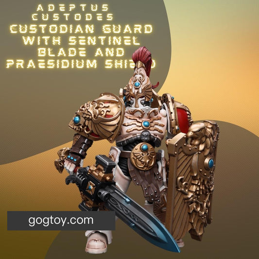 Adeptus Custodes
Solar Watch
Custodian Guard with Sentinel Blade and Praesidium Shield