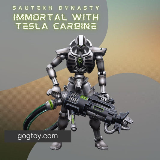 WH40K-Necrons Sautekh Dynasty
Immortal with Tesla Carbine