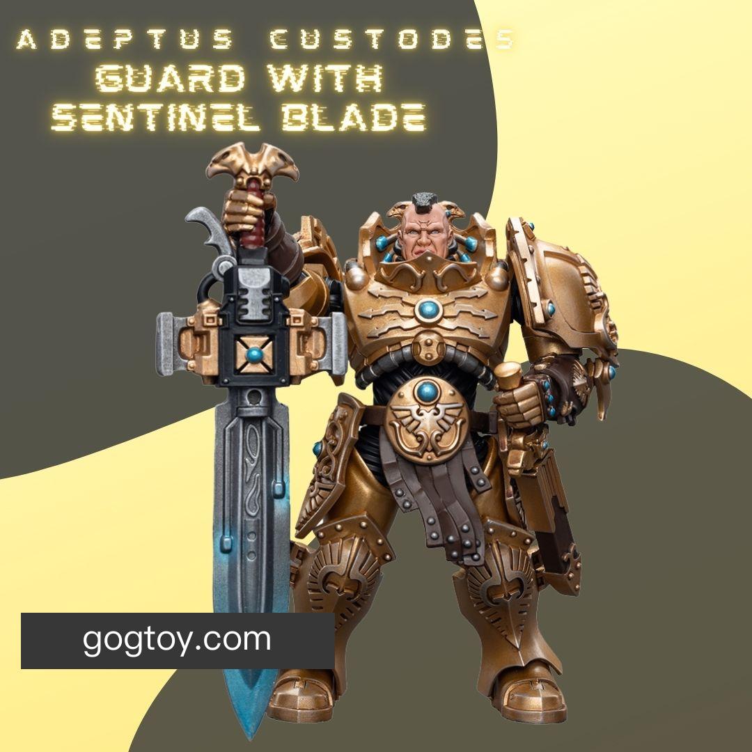 Adeptus Custodes
Custodian Guard with Sentinel Blade