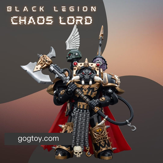 Chaos Space Marines
Black Legion
Chaos Lord in Terminator Armour