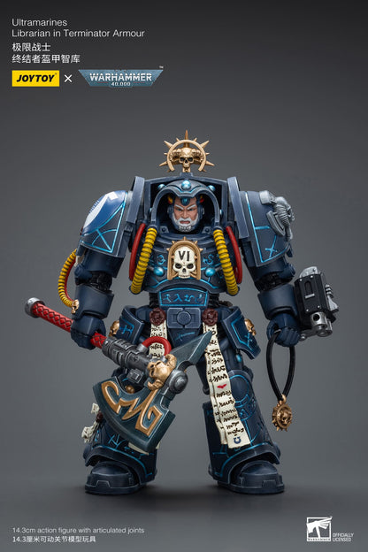 Ultramarines
Librarian in Terminator Armour