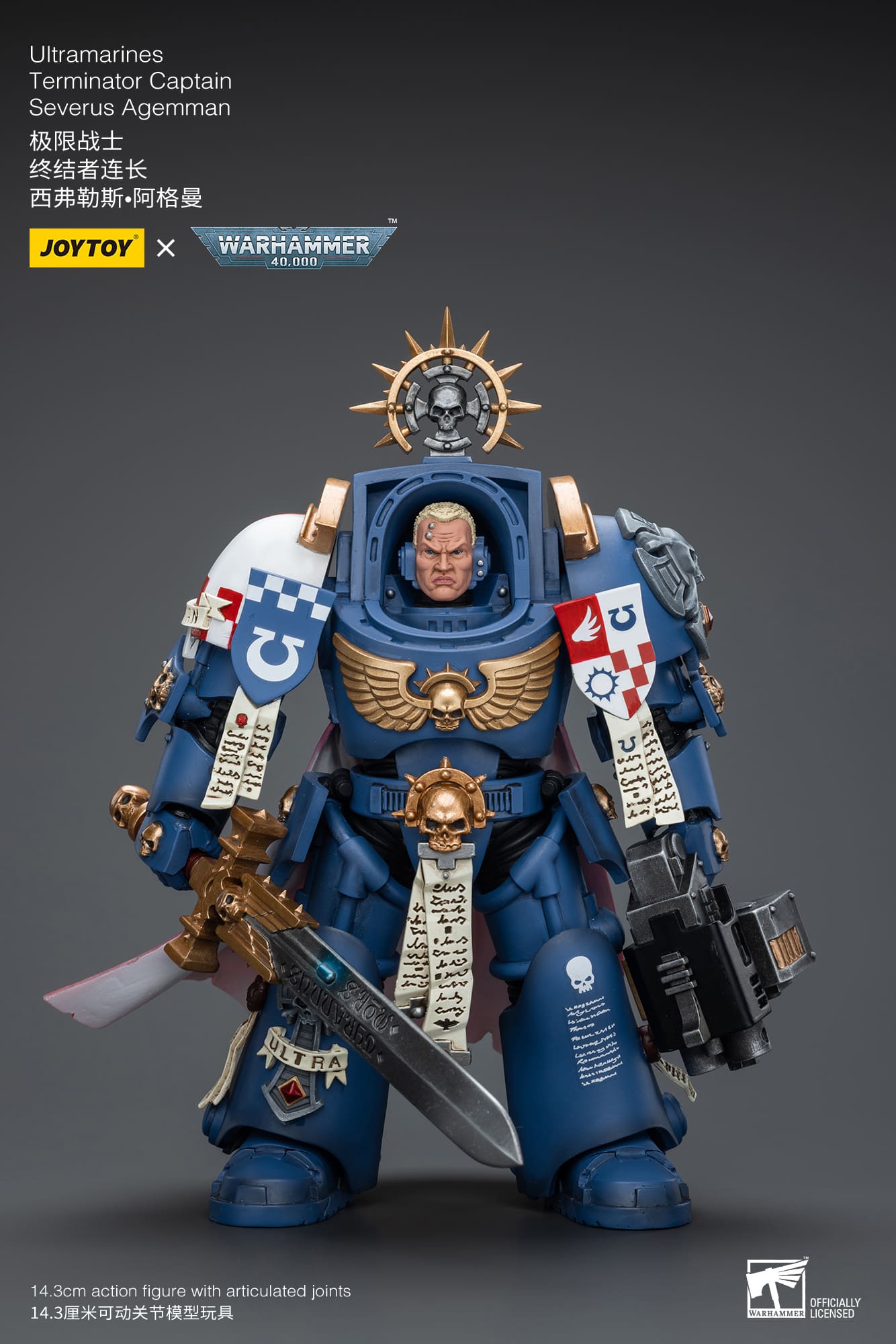 Ultramarines
Terminator Captain
Severus Agemman