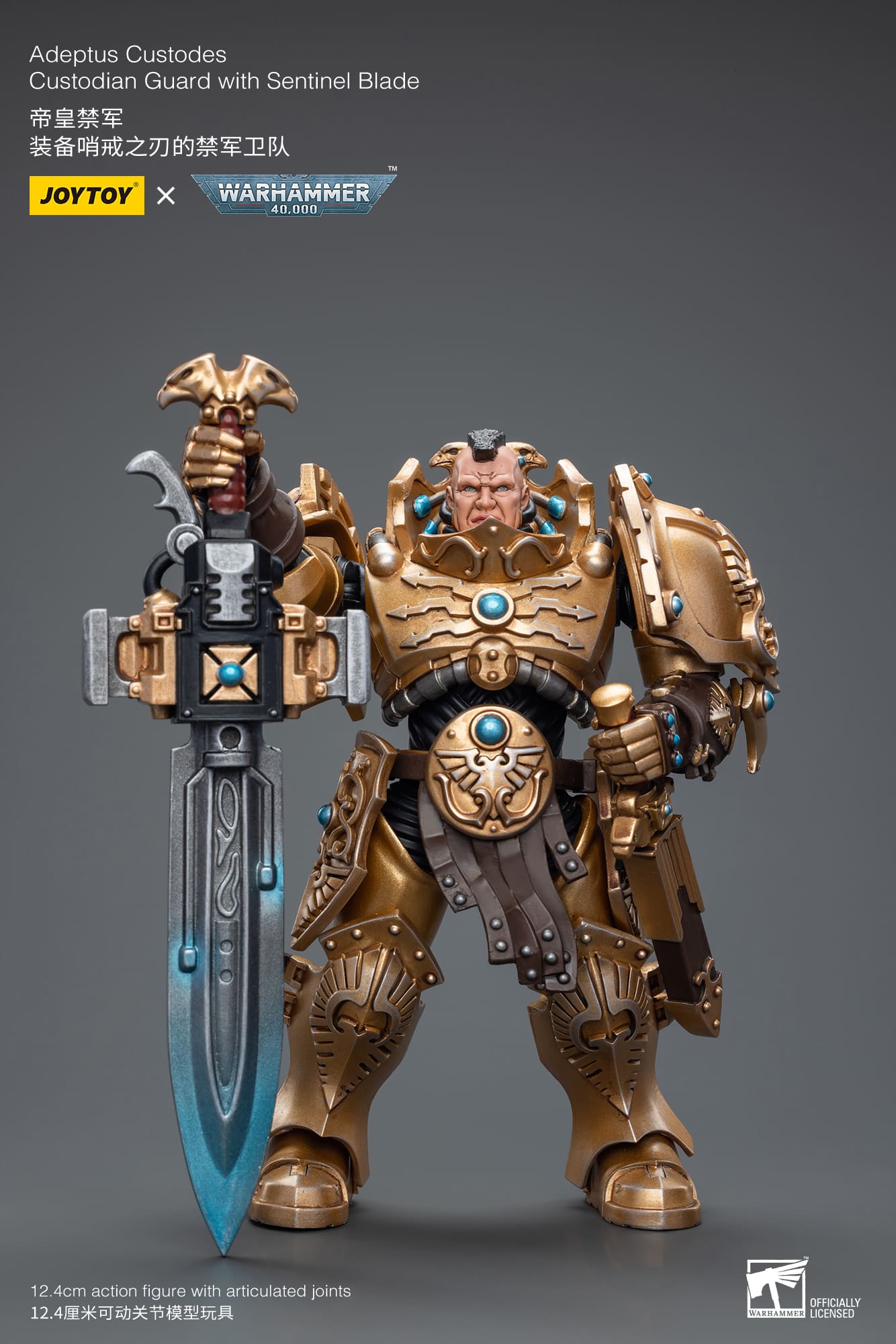 Adeptus Custodes
Custodian Guard with Sentinel Blade