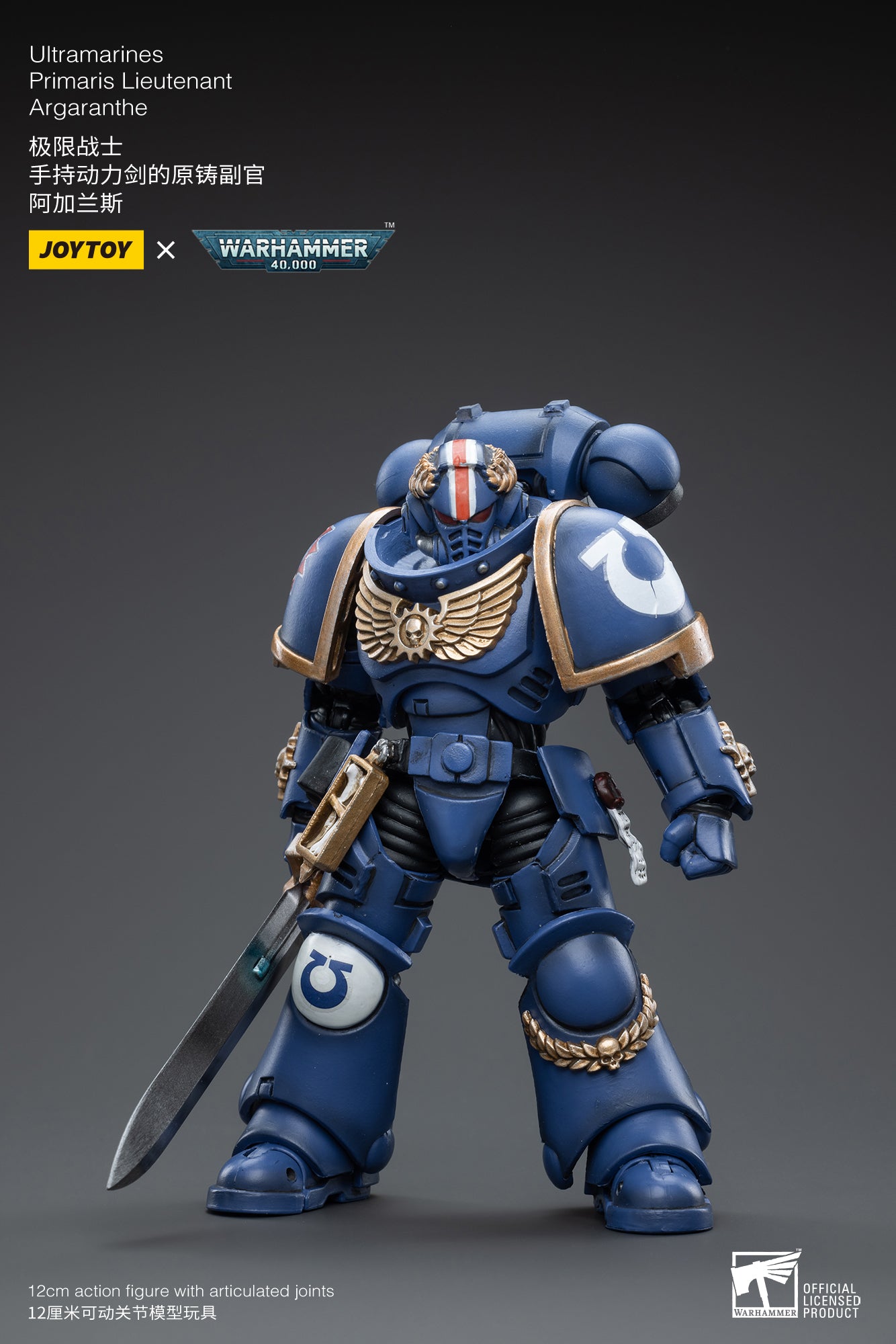 Ultramarines Primaris Lieutenant Argaranthe