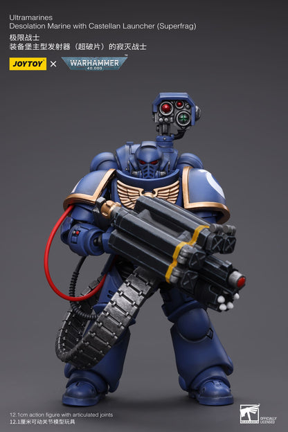 Ultramarines
Desolation Marine with Castellan Launcher (Superfrag）