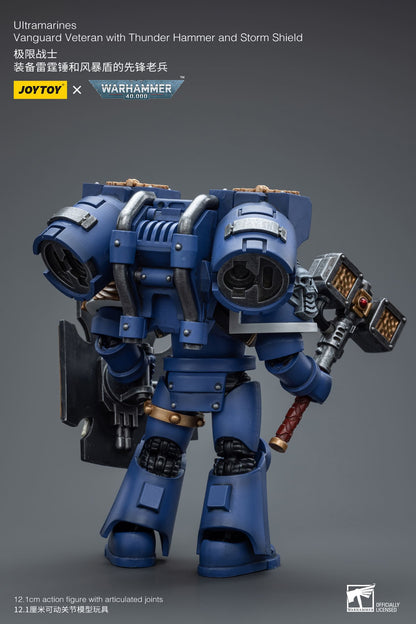 Ultramarines
Vanguard Veteran with Thunder Hammer and Storm Shield