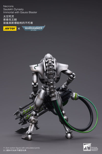 WH40K-Necrons Sautekh Dynasty
Immortal with Gauss Blaster