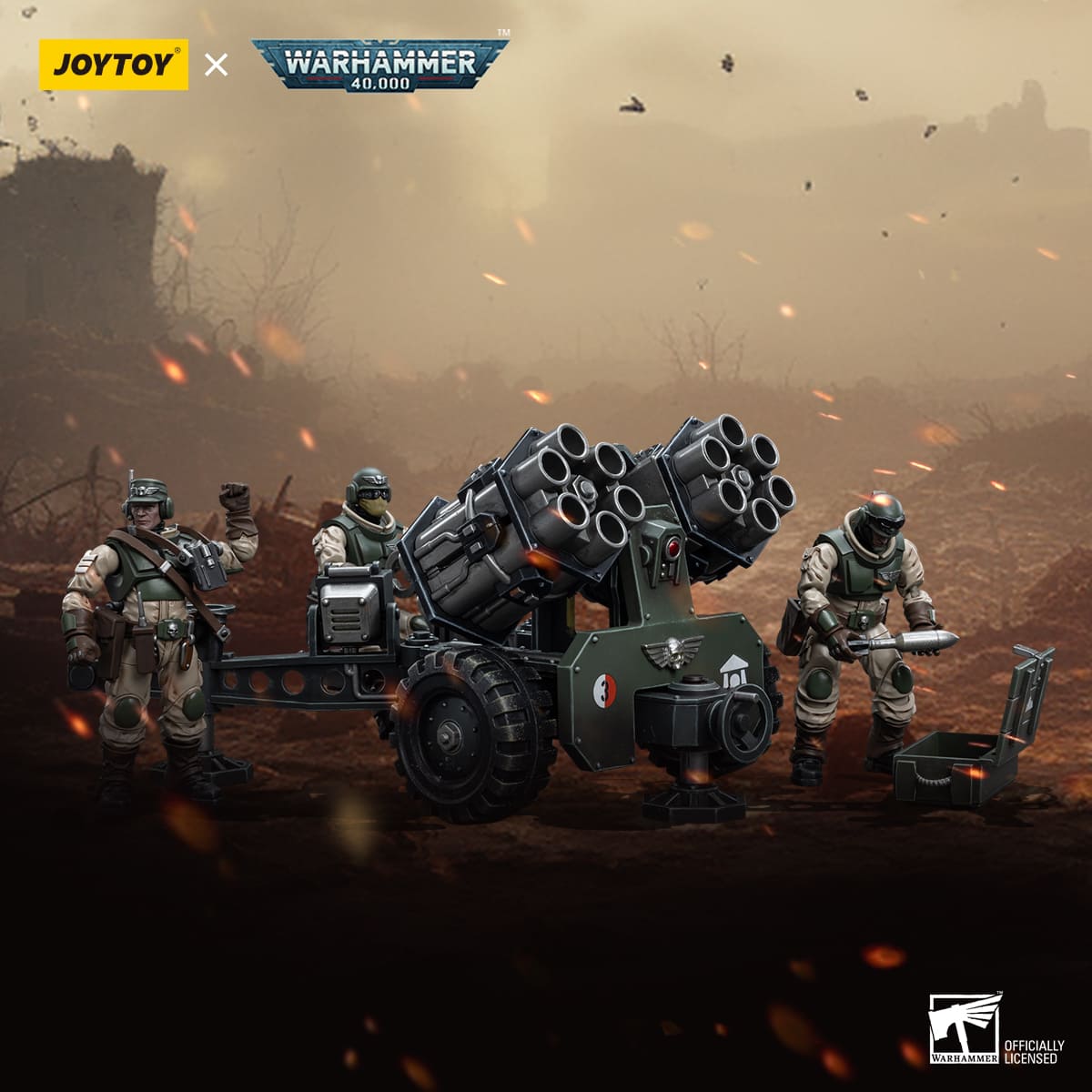 Astra Militarum
Ordnance Team with Malleus Rocket Launcher