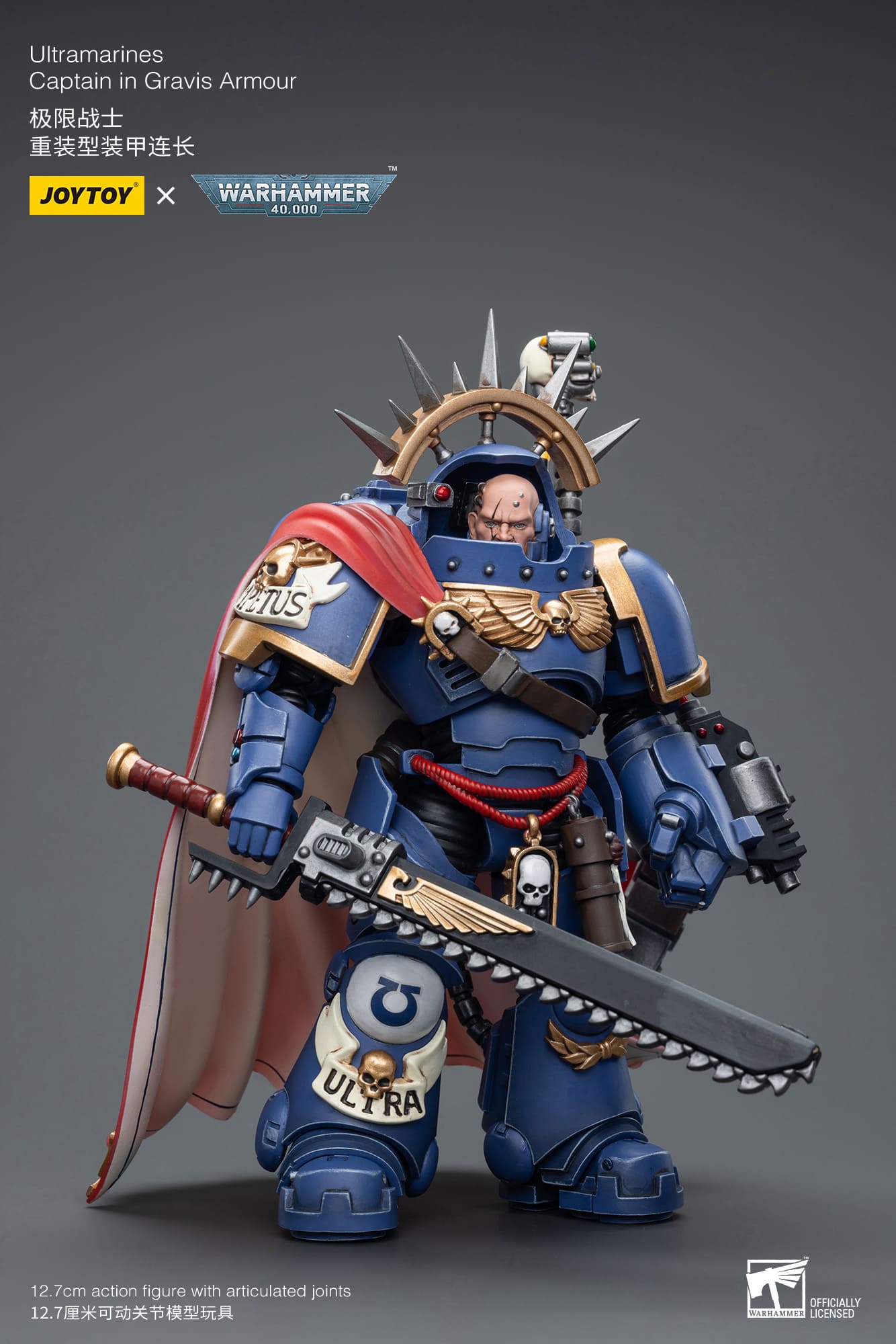 Ultramarines
Captain in Gravis Armour