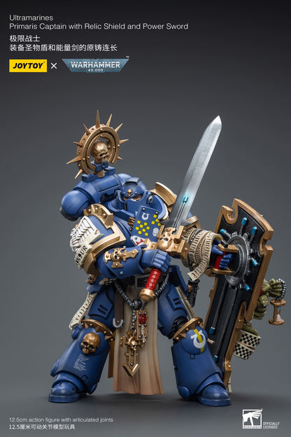 Ultramarines
Primaris Captain with Relic Shield and Power Sword