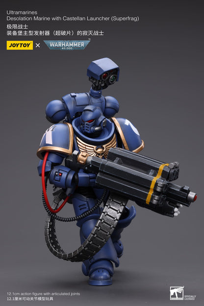 Ultramarines
Desolation Marine with Castellan Launcher (Superfrag）