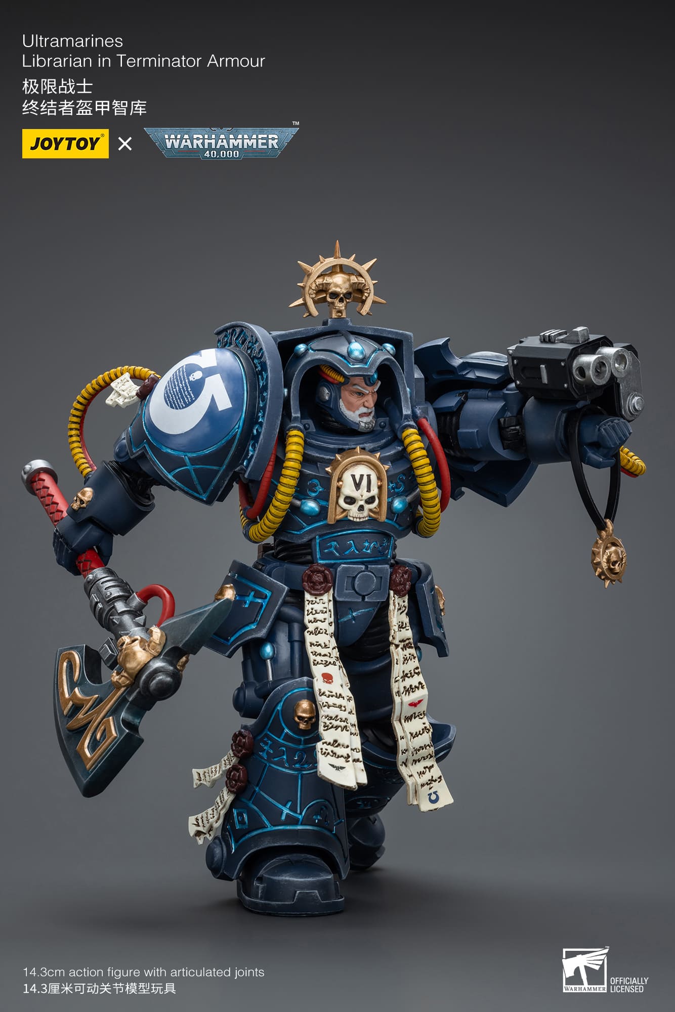 Ultramarines
Librarian in Terminator Armour