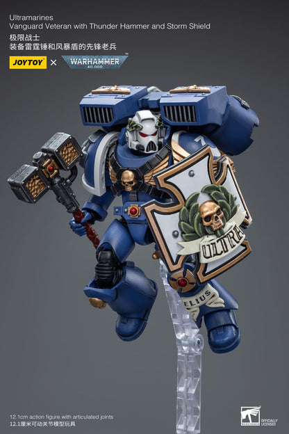 Ultramarines
Vanguard Veteran with Thunder Hammer and Storm Shield