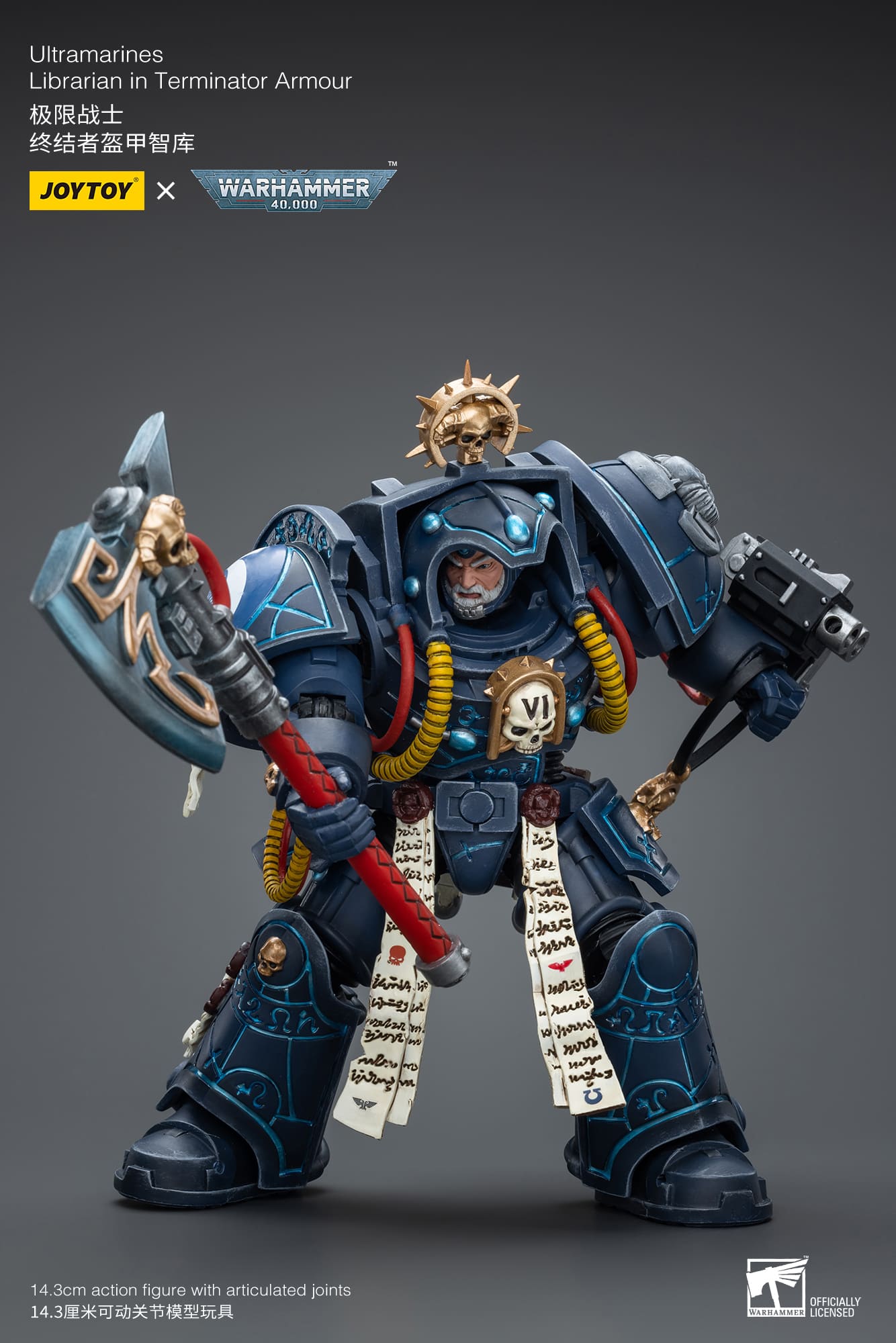 Ultramarines
Librarian in Terminator Armour