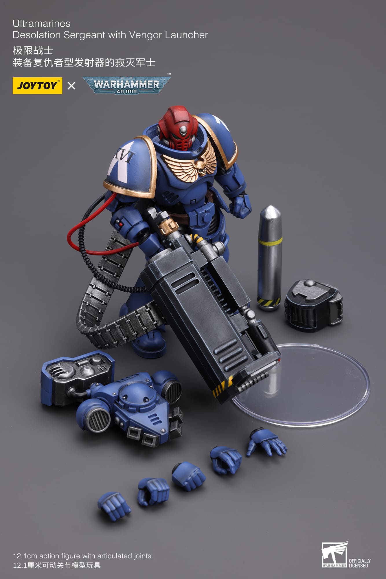 Ultramarines
Desolation Sergeant with Vengor Launcher