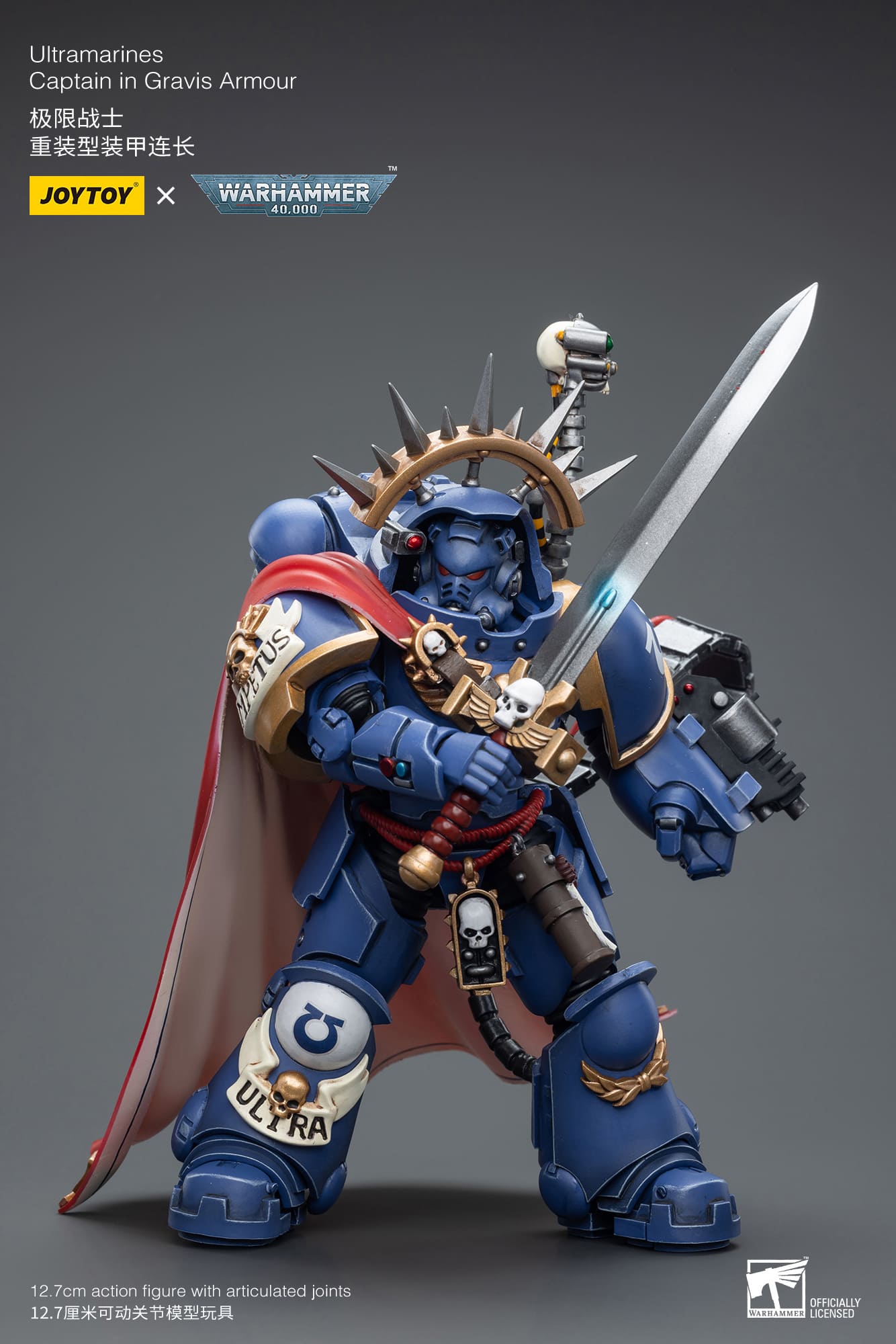 Ultramarines
Captain in Gravis Armour