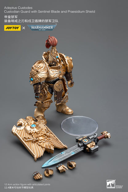 Adeptus Custodes
Custodian Guard with Sentinel Blade and Praesidium Shield