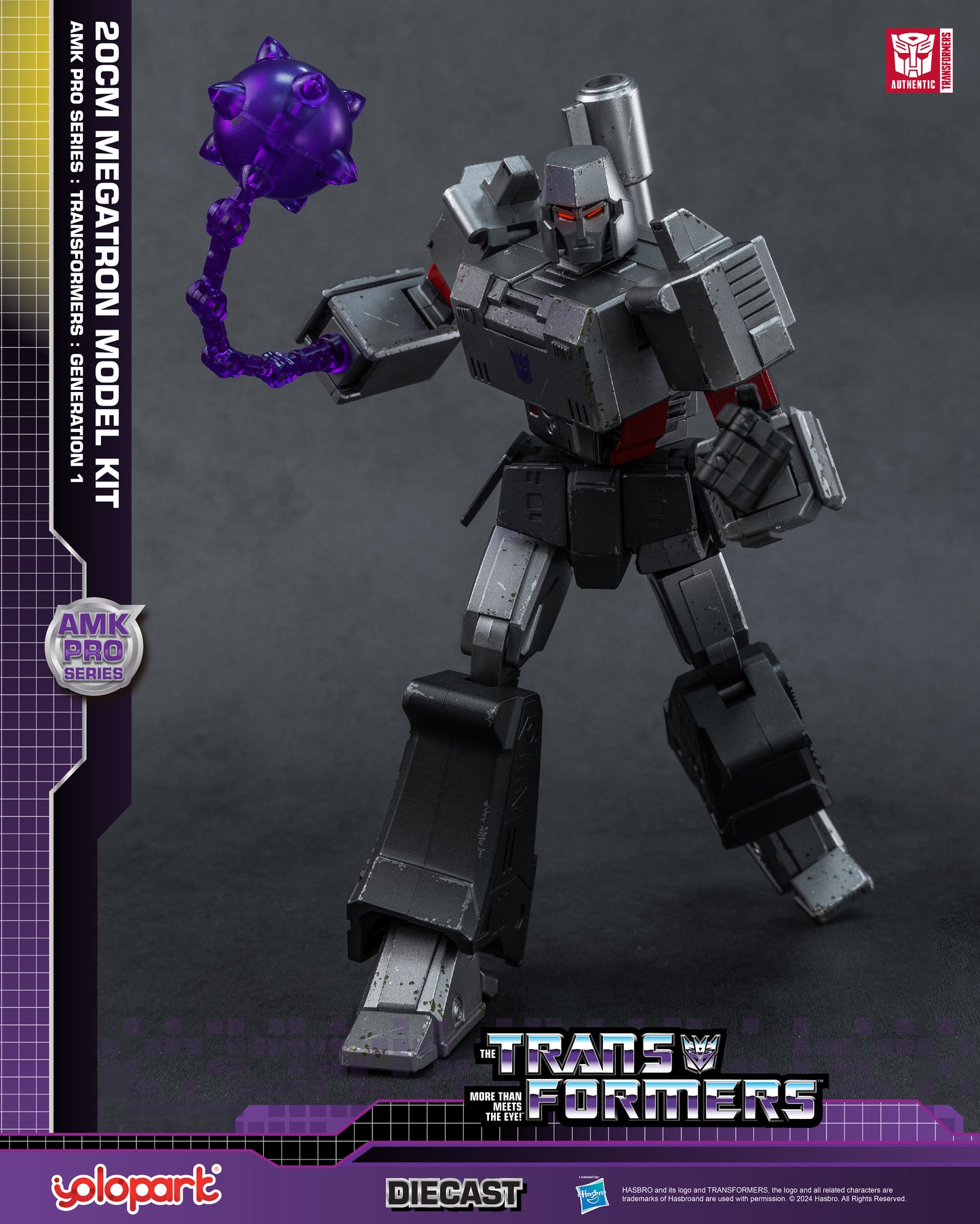 Transformers: Generation 1 - 20cm Megatron Model Kit - AMK PRO Series